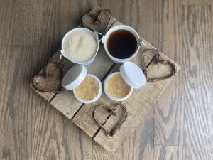 Vanilla and Honey sugar lip scrub
